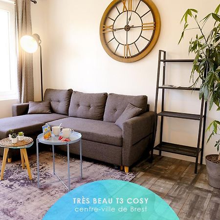 Ferienwohnung Kailhenn: Joli T3 Cosy, Bien Equipe, Proche Tram Brest Exterior foto